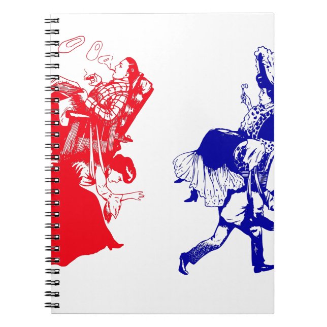 Caderno Espiral funny victorian marriage (Frente)