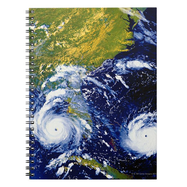 Caderno Espiral Furacão Andrew (Frente)