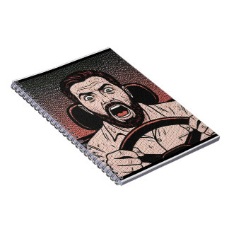 Caderno Espiral Fúria no Trânsito em Quadrinhos – A Fúria do Motor