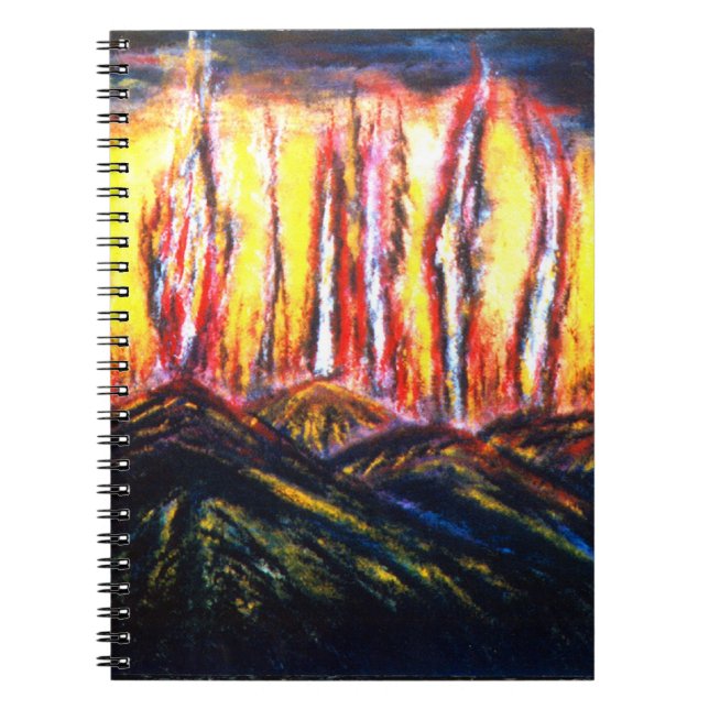Caderno Espiral Fury Fires (Frente)