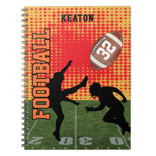 Caderno Espiral Futebol 🏈 Americano - Jogo