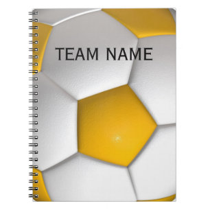 Caderno Espiral Futebol Personalizado Personalizado