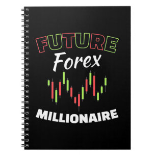 Caderno Espiral Futuro do Investidor Forex Millionaire