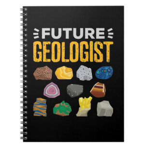 Caderno Espiral Futuro Estudante Geológico Geológico