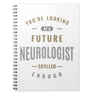 Caderno Espiral Futuro Neurologista Oferta de Ideias
