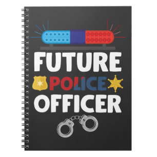 Caderno Espiral Futuro Policial Costume