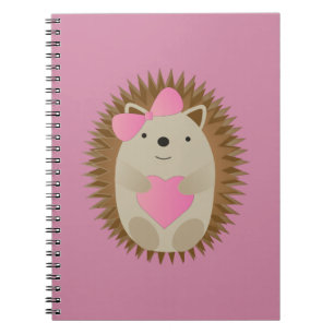 Caderno Espiral Gado de Garota Bonita