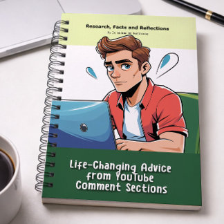 Caderno Espiral Gag gift - Notebook, pretending to be a book 