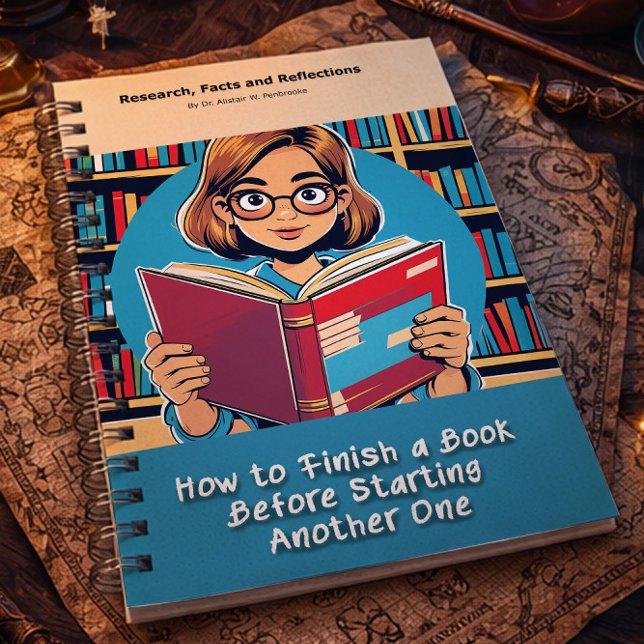 Caderno Espiral Gag gift - Notebook, pretending to be a book  (Criador carregado)