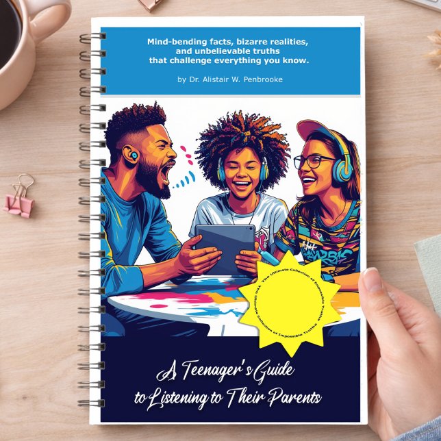 Caderno Espiral Gag gift - Notebook, pretending to be a book  (Criador carregado)