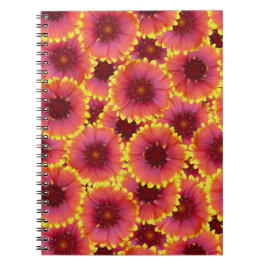 Caderno Espiral Gaillardia - Padrão Sem Costura