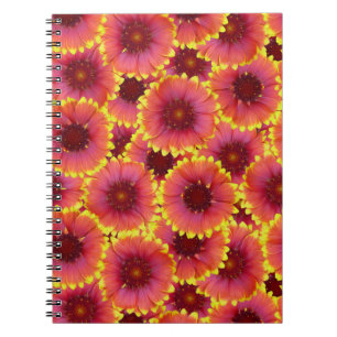 Caderno Espiral Gaillardia - Padrão Sem Costura