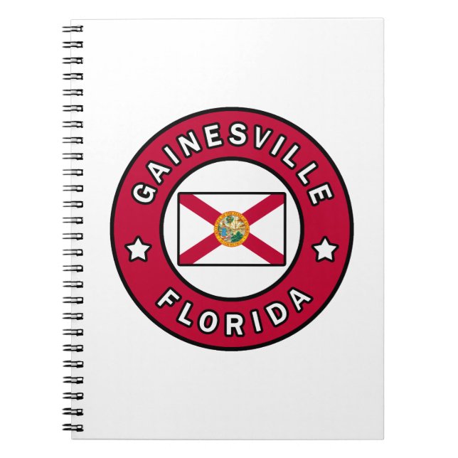 Caderno Espiral Gainesville Florida (Frente)