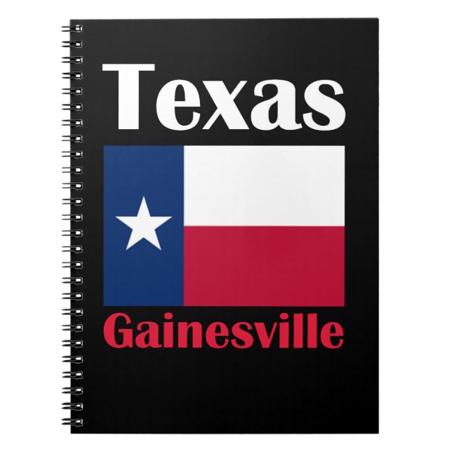 Caderno Espiral Gainesville TX (Frente)