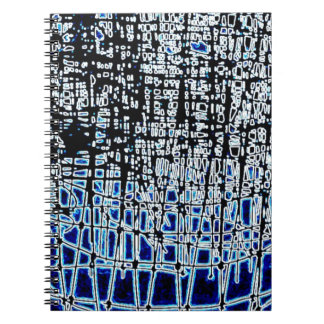 Caderno Espiral Gaiolas do tomate na neve