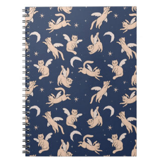 Caderno Espiral Galáxia do Gato Voador