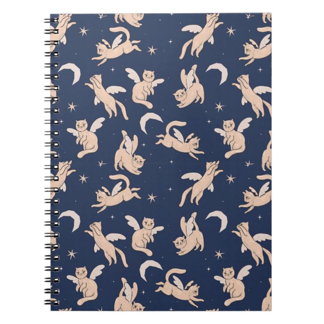 Caderno Espiral Galáxia do Gato Voador (Frente)