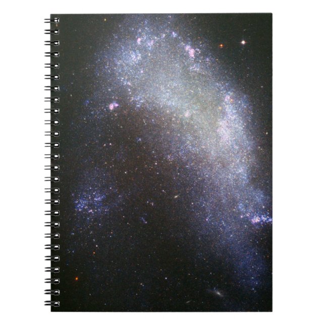 Caderno Espiral Galaxy NGC 1427A mergulha na Galáxia Fornax (Frente)