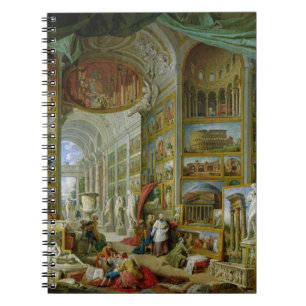 Caderno Espiral Galeria das vistas de Roma antiga, 1758