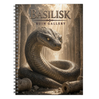 Caderno Espiral Galeria de Ruínas do Basilisco Cinema Escuro