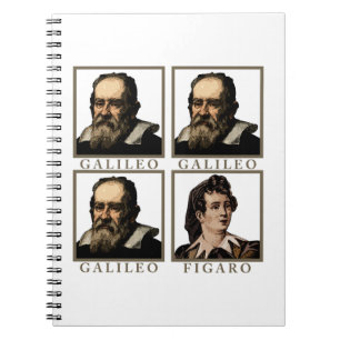 Caderno Espiral Galileo Figaro