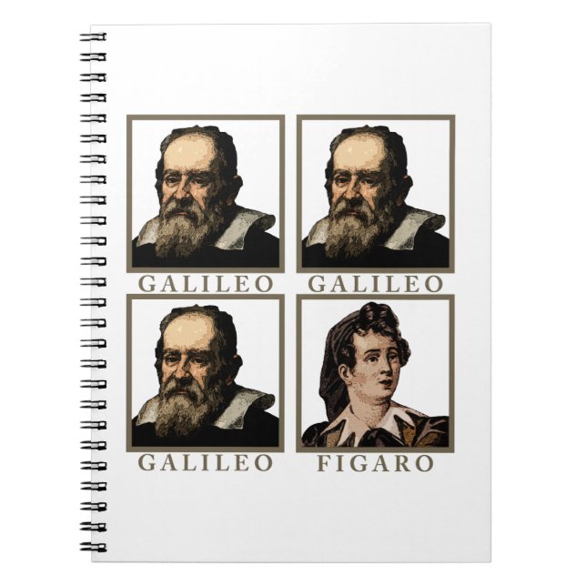 Caderno Espiral Galileu Figaro (Frente)