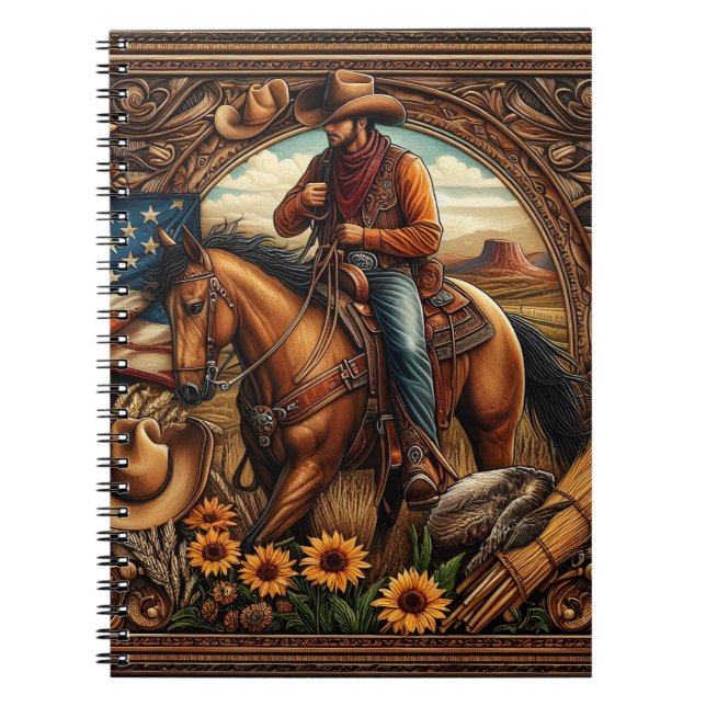 Caderno Espiral Gallop do meio-dia (Frente)