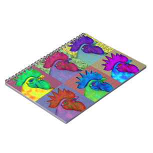 Caderno Espiral Galos idos selvagens!