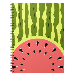 Caderno Espiral Gama de Melancia Rosa