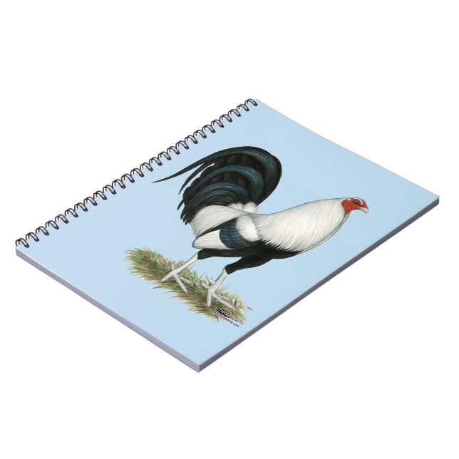 Caderno Espiral Gamecock prateado (Left Side)