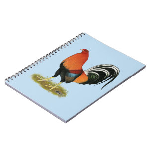 Caderno Espiral Gamecock Wheaten Rooster