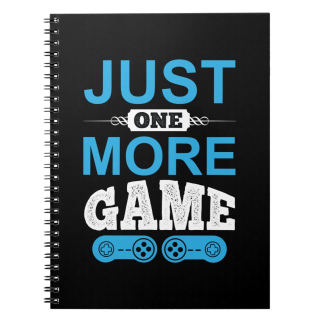 Caderno Espiral Gamer Gift Apenas Mais Um Jogo (Frente)