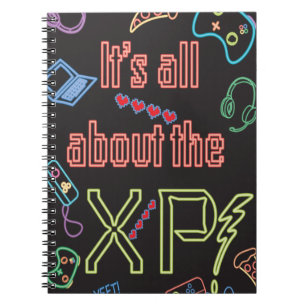 Caderno Espiral Gamer XP