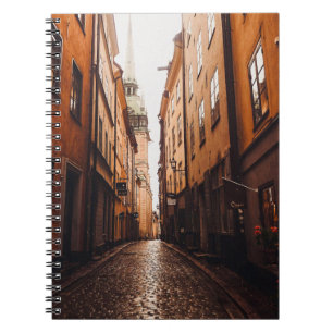 Caderno Espiral Gamla Stan, Estocolmo, Suécia