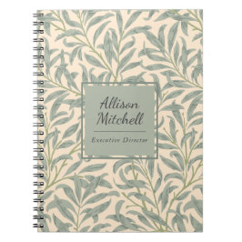 Caderno Espiral Gamoa Elegante de Folhas de Salgueiro de William M