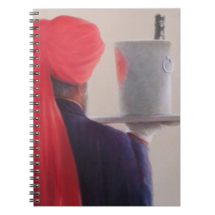Caderno Espiral Garçom de vinho Jaipur 2012