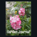 Caderno Espiral Garden Journal Pink Penstemon Spring Flowers<br><div class="desc">Garden Journal Tulip Floral Watercolour Notebook. This notebook would make such a welcome gift for any garden or flower lover. As a gardener I always have need for a place to write when I planted certain seeds and what variety they were and perhaps to paste the seed packet to a...</div>