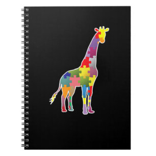 Caderno Espiral Garota Bonita Autismo Sensibilização Camisa Feli