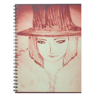 Caderno Espiral Garota como menino