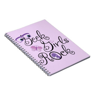 Caderno Espiral Garotas Geek Rock