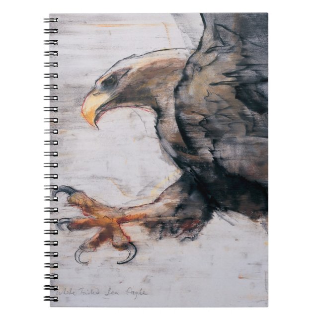 Caderno Espiral Garras - mar Eagle atado branco 2001 (Frente)