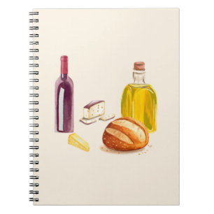 Caderno Espiral Gastrônomo do Campo Italiano