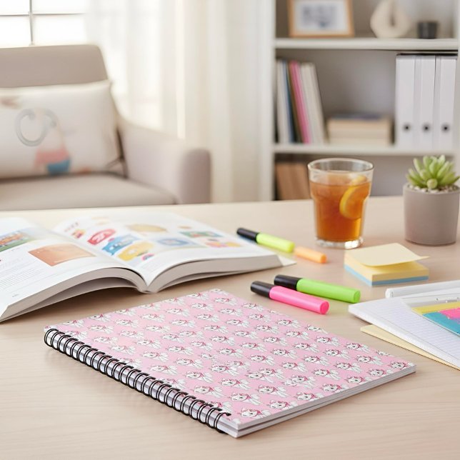 Caderno Espiral Gatinha (Criador carregado)