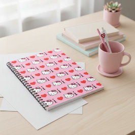 Caderno Espiral Gatinha