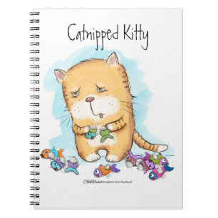 Caderno Espiral Gatinho
