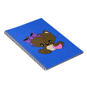 Caderno Espiral Gatinho Adorável