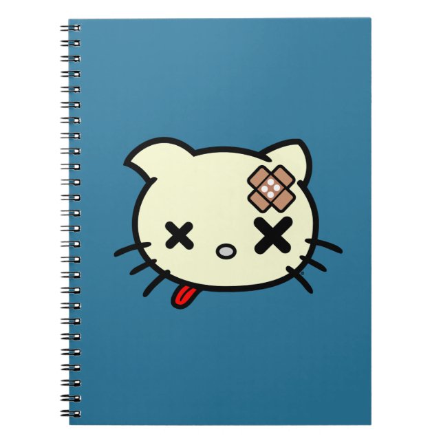 Caderno Espiral Gatinho doente (Frente)