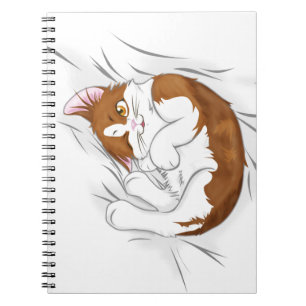 Caderno Espiral Gatinho Gato