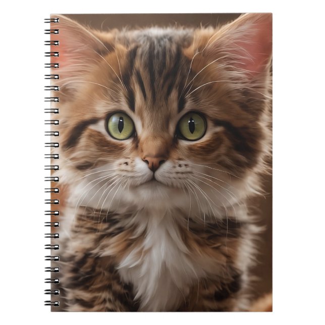 Caderno Espiral Gatinho Gato (Frente)
