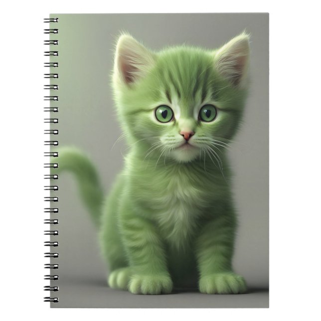 Caderno Espiral Gatinho Incrível (Frente)